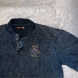 Marlin Australia Arrawarra Designs Vintage Polo Size Large Fish Shirt